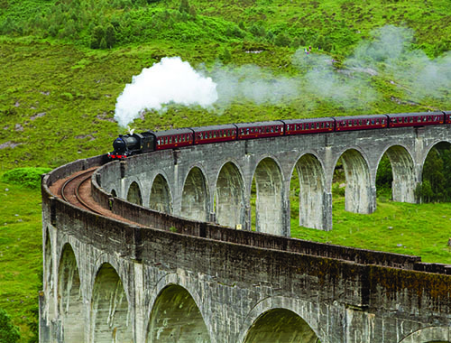 The Glenfinnan Viaduct, as seen in the Harry Potter films (Picture: VisitScotland)
