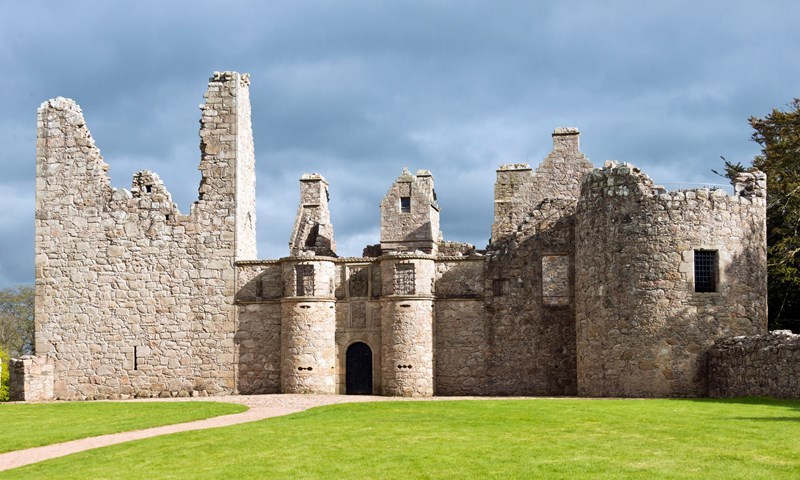 Tolquhon Castle in Aberdeenshire had its busiest-ever summer. (Picture: Historic Environment Scotland)