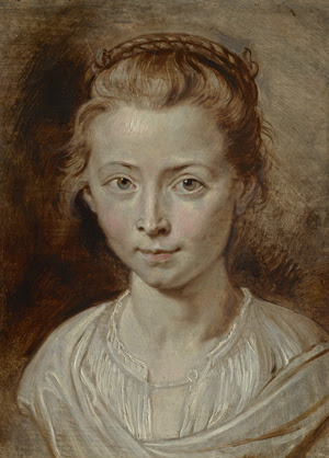 ‘Portrait of the Artist’s Daughter, Clara Serena’ by Sir Peter Paul Rubens