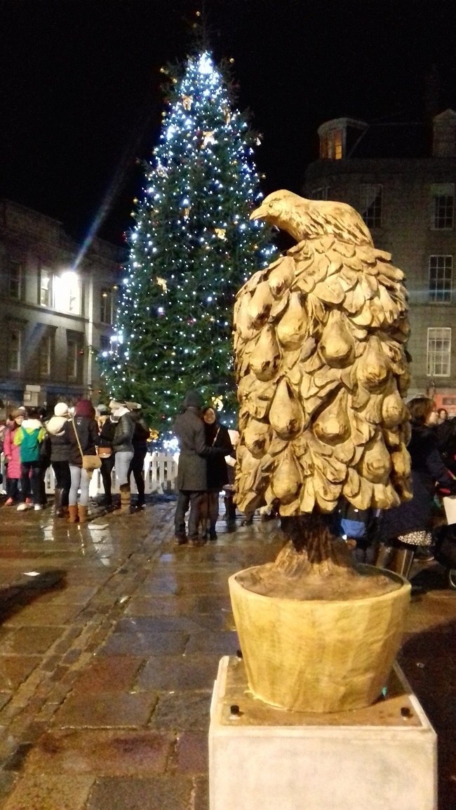 Garry Shand created Aberdeen's Twelve Days of Christmas Sculpture Trail 