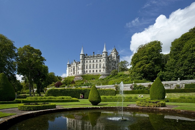 Dunrobin Castle, near Golspie, Sutherland, was chosen as the most romantic-looking castle in Scotland (Photo: Paul Tomkins / VisitScotland)