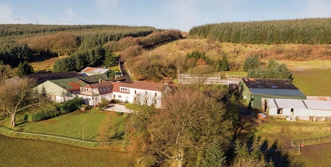 West Carswell Farmhouse near Neilston, in East Renfrewshire