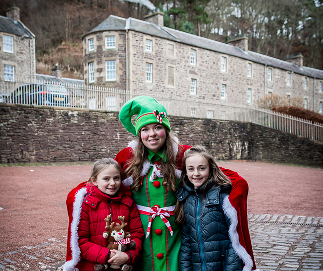 Family fun this Christmas in New Lanark