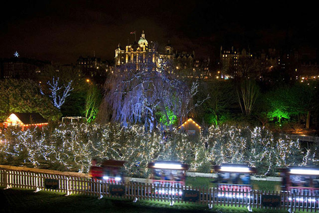 Edinburgh at Christmas 