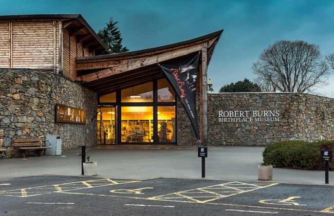 The impressive Robert Burns visitor centre in Alloway is worth a visit