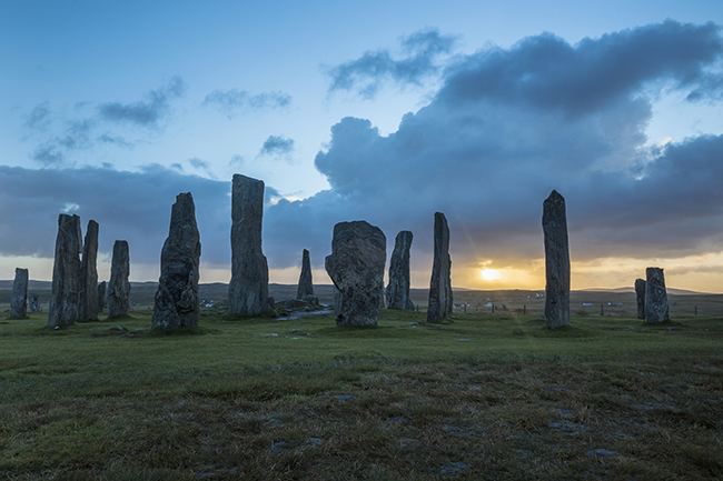 The Callanish Standing Stones on the Isle of Lewis