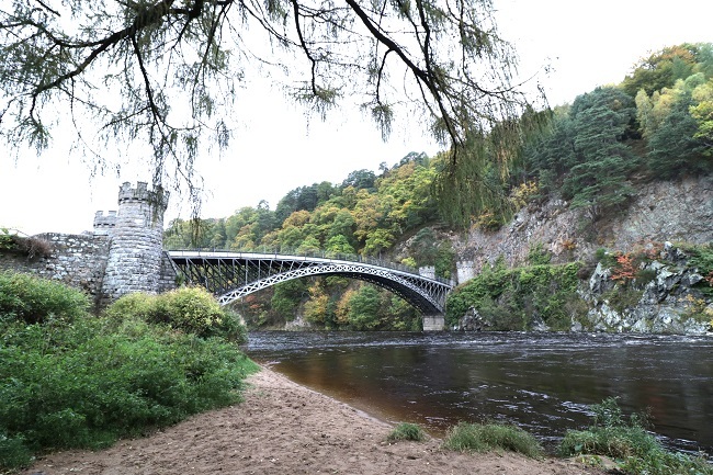 Speyside's beautiful Craigellachie Bridge