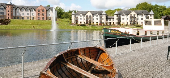 Auchenlochan Garden Village set in 50 acres of beautiful Lanarkshire countryside