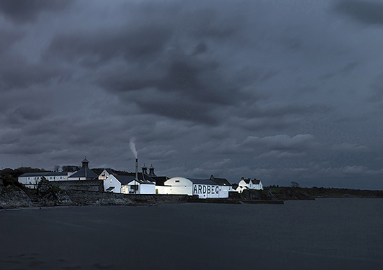 The Ardbeg Distillery on Islay