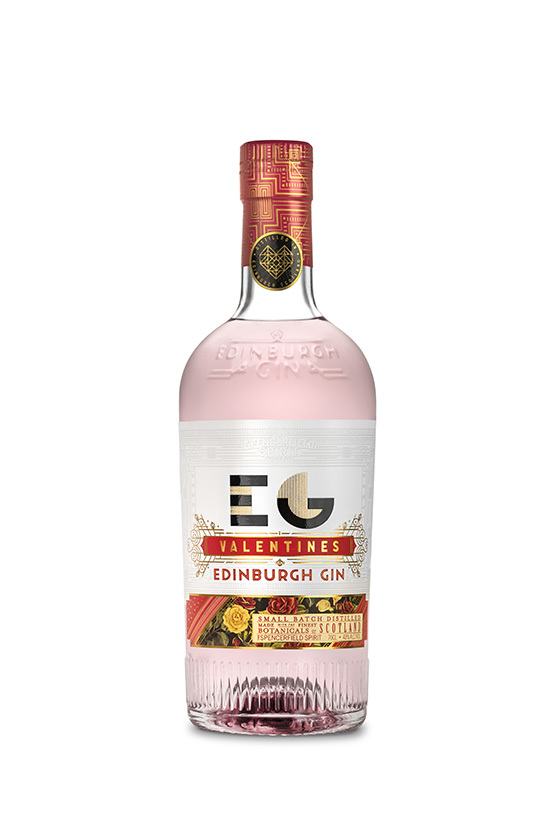 Edinburgh Gin's Valentine's bottle