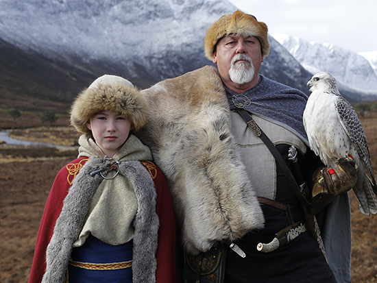 Gudrun, the Viking Princess, was shot entirely in Scotland (Photo: BBC)