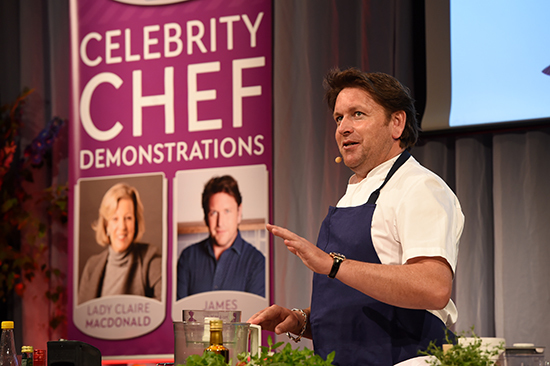 James Martin at Taste of Grampian 2017