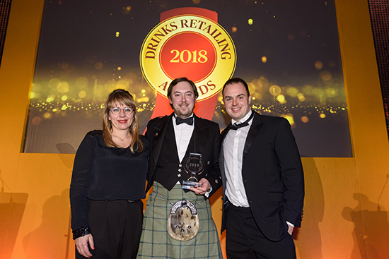 Newcomer winners Carnegie Whisky Cellars