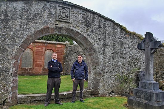 Repair work got underway this week at the Auld Kirk in Selkirk