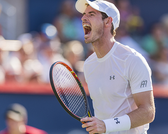 Scottish tennis hero Andy Murray