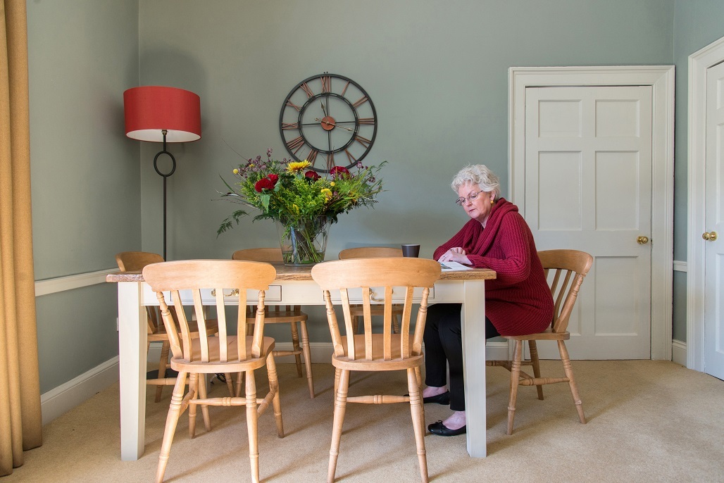 Pamela McGowan  bought her childhood home in Tranent