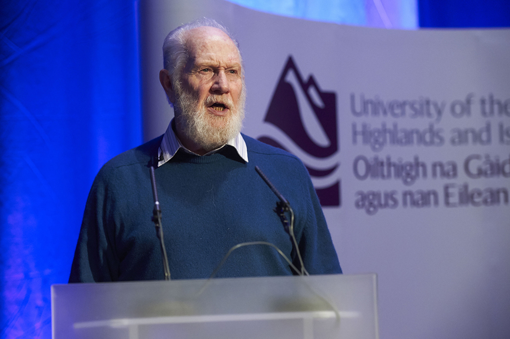 The late Dick Balharry, chair of the National Trust for Scotland from 2009–10