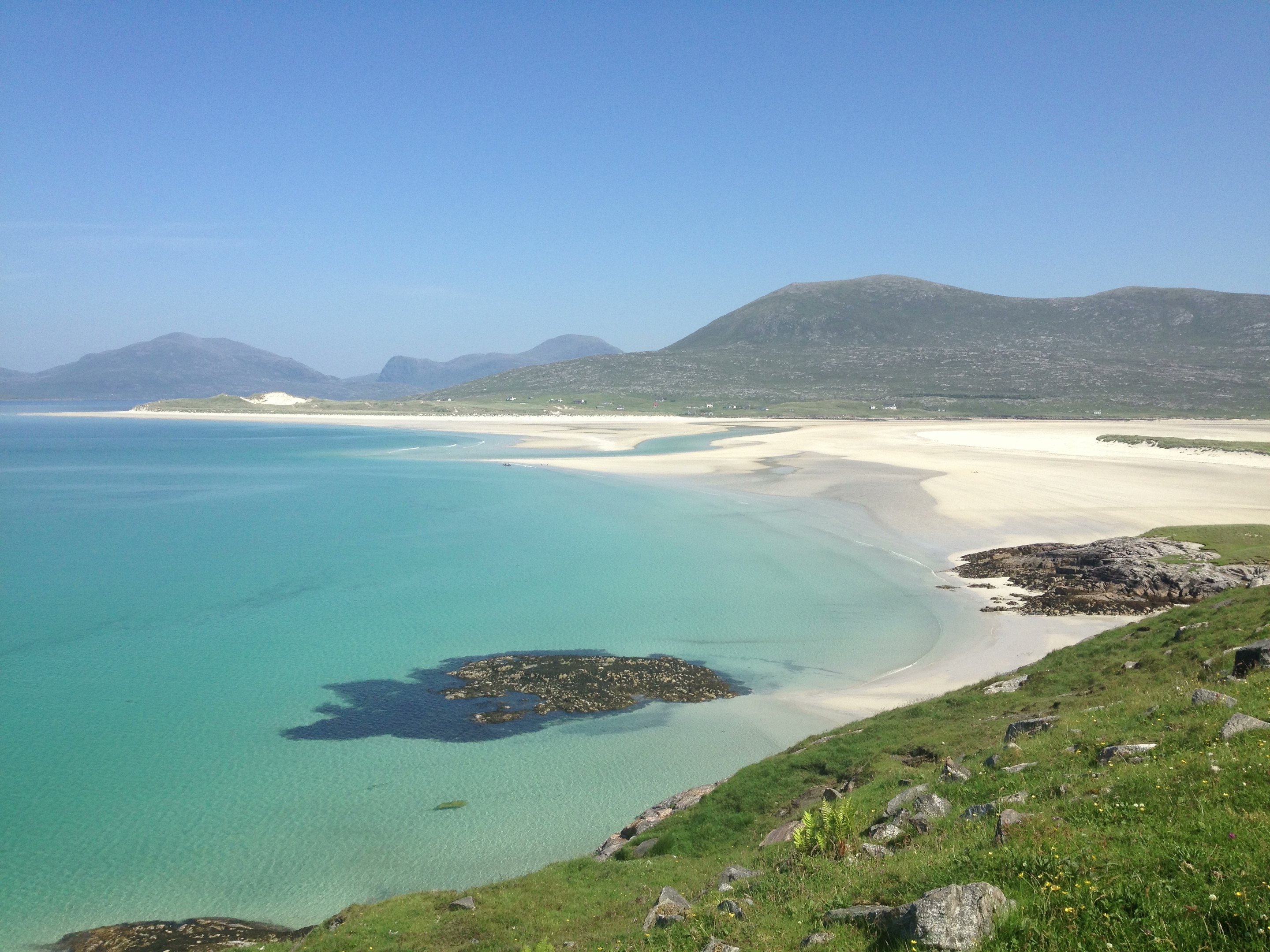 Those onboard Majestic Line cruises can see sights such as Luskentyre beach (Photo: Derek Prescott)