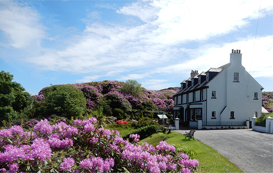 Dunvalanree is located in a site linked to Robert the Bruce