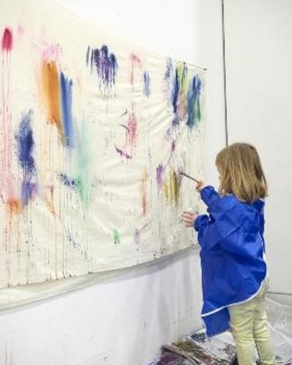 Little ones can discover there's lot of fun to be had in the art world