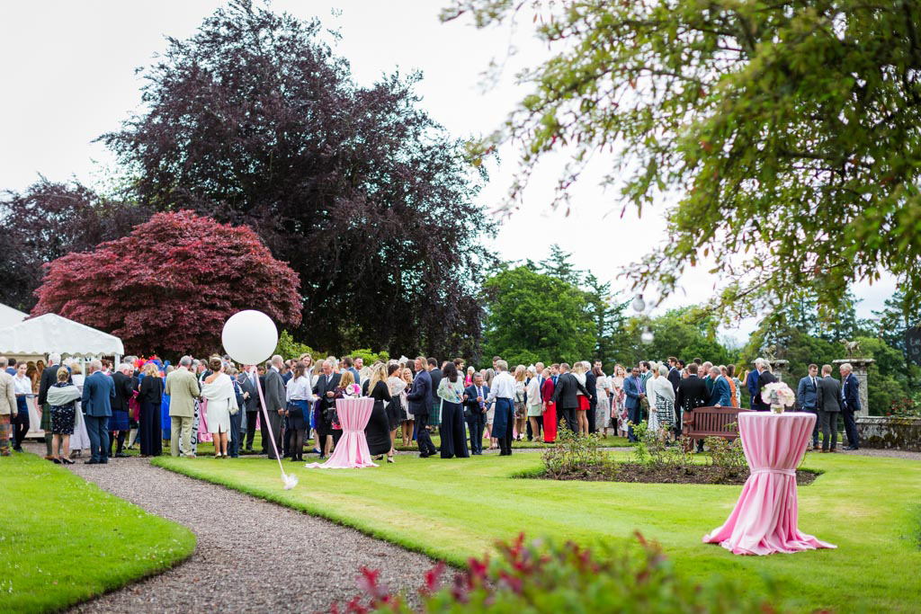 The stunning Millearne Gardens is the perfect venue for a wedding  (Photo: First Light Photography)