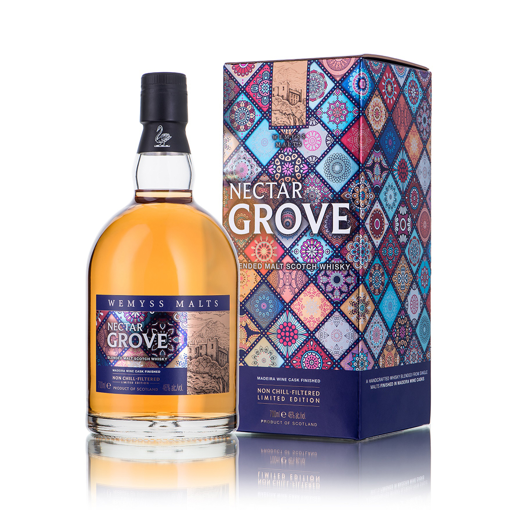 Wemyss Malts' new blended whisky, Nectar Grove