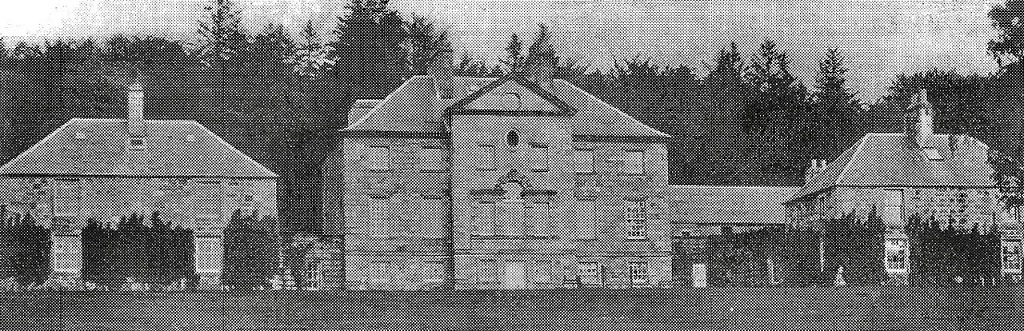 Wardhouse, pictured with its roof intact