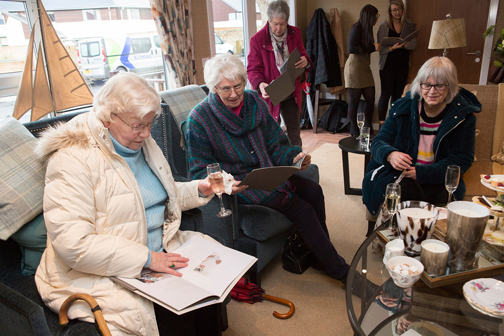 Potential residents of the  Cramond Residence were impressed at an open day