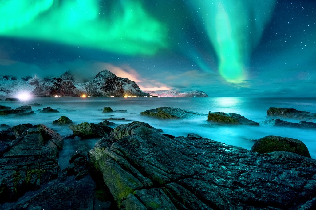 The Northern Lights over Norway