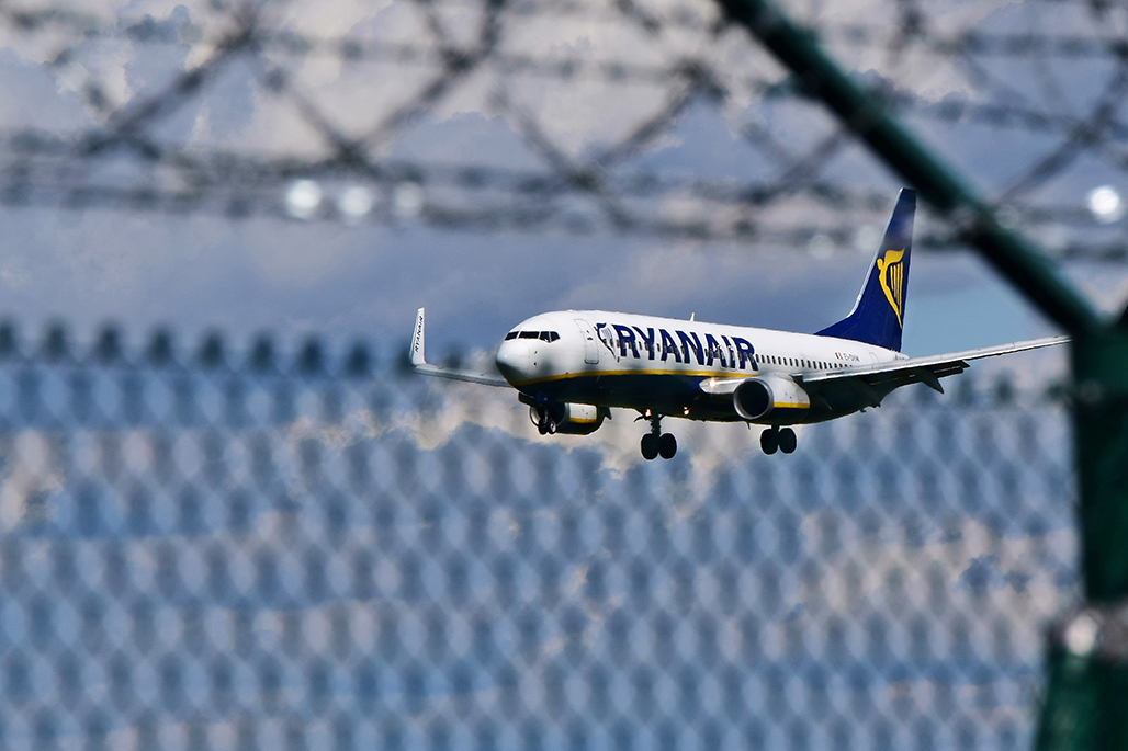 Ryanair flies from Glasgow Prestwick Airport