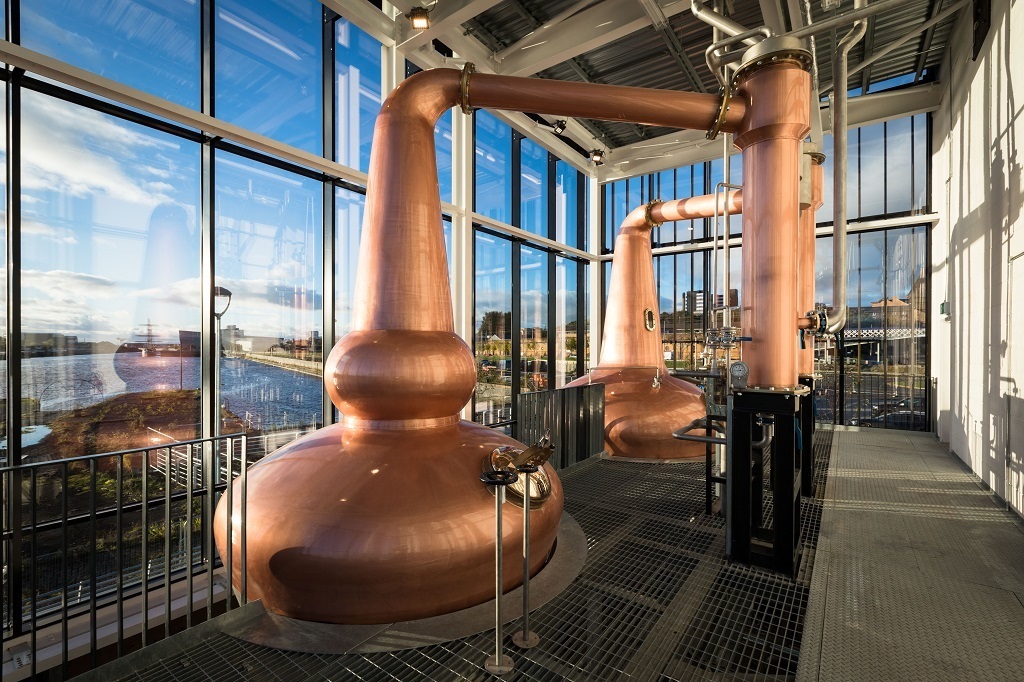 Inside the Clydeside Distillery 