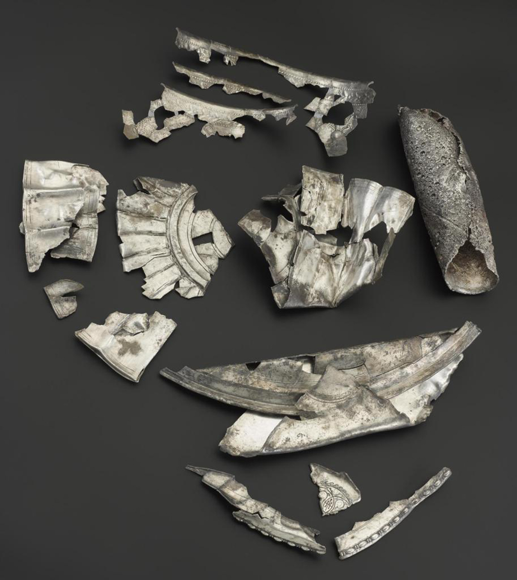 RA oman hacksilver hoard, found in Dairsie, Fife