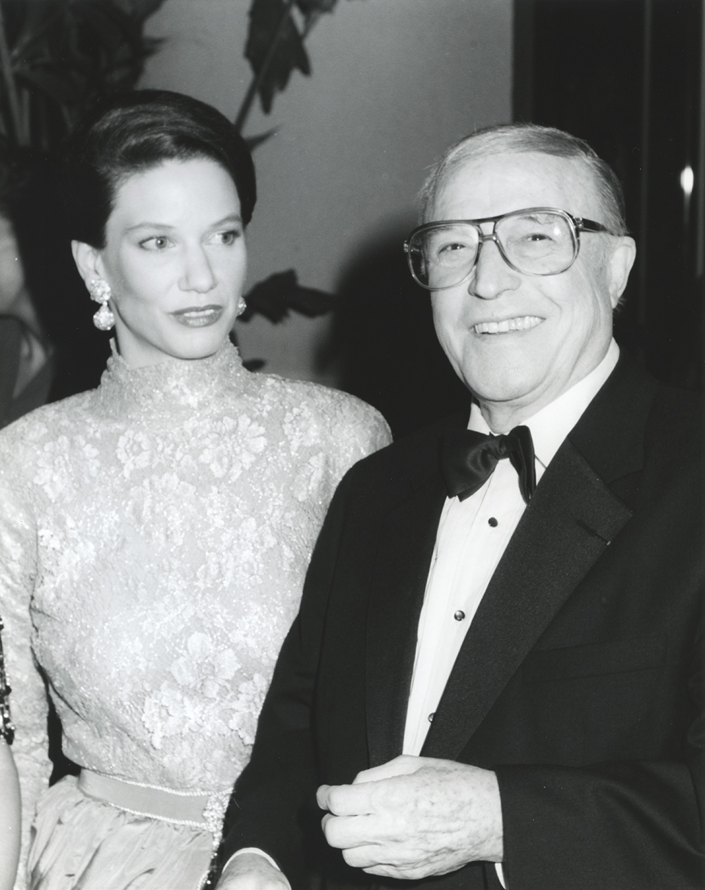 Gene and Patricia Kelly at the Carousel of Hope Ball in Beverly Hills, 1990.
