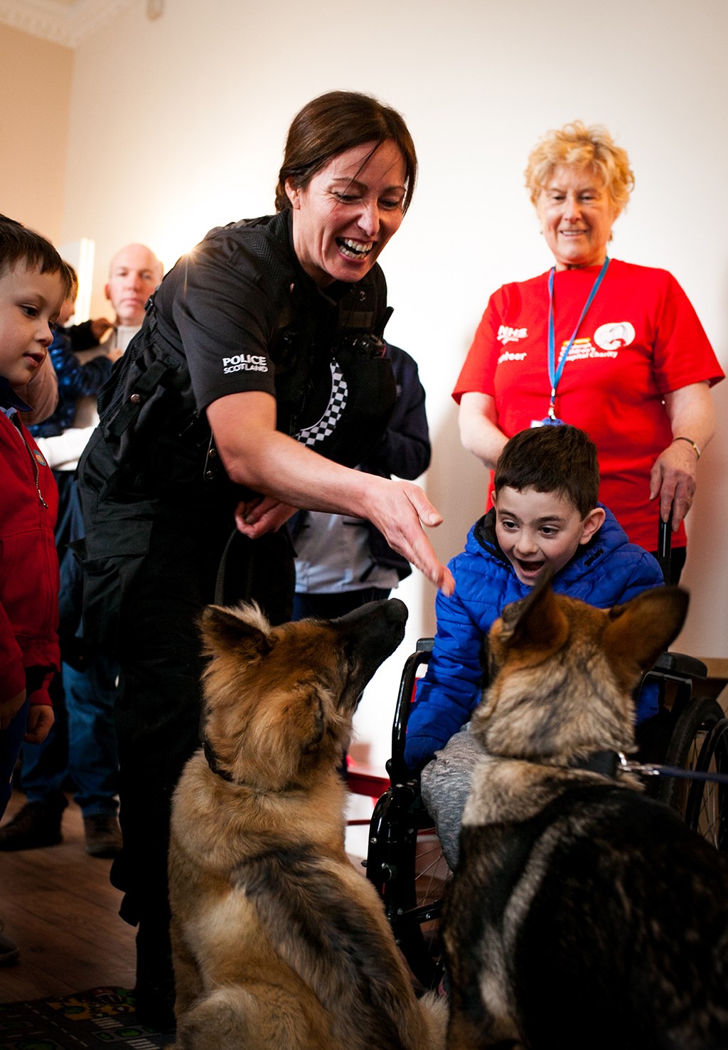 Canines and company, at the Royal Hospital for Sick Children