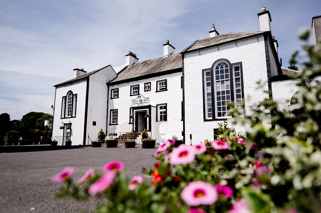 The beautifully-restored Gretna Hall Hotel