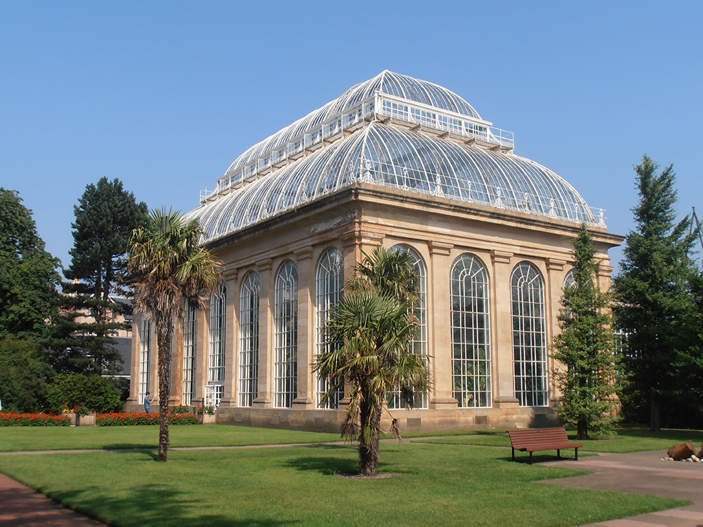 The Royal Botanic Gardens in Edinburgh