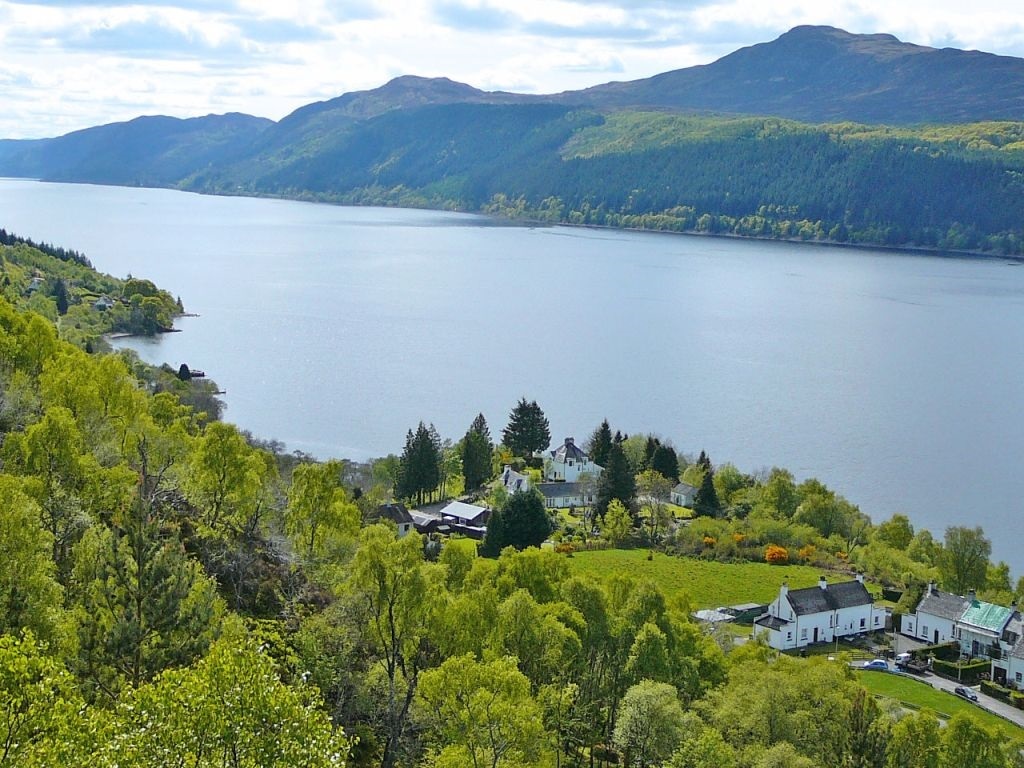 Some of the stunning views which can be seen during the Loch Ness phase of the race