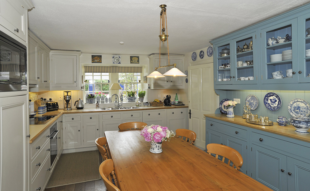 The beautiful kitchen at Wester Gartchonzie