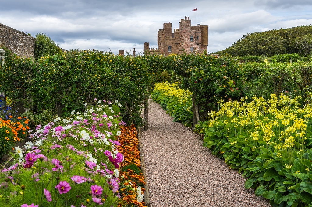 The Queen Mother had the gardens of the Castle of Mey carefully restored