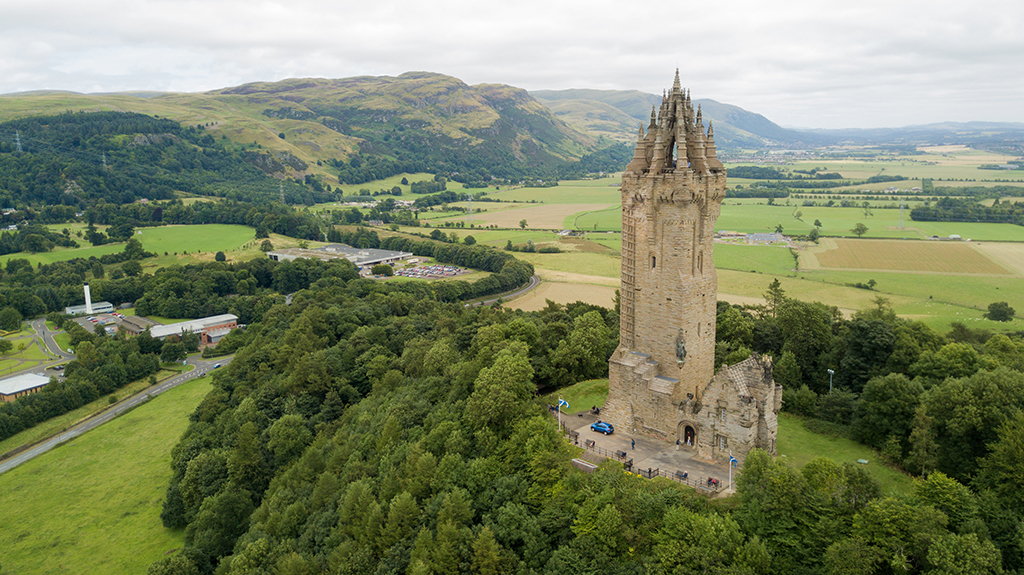 The Wallace Monument in Stirling