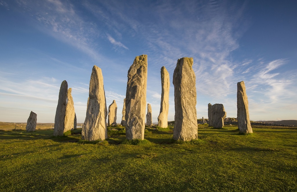 The Callanish Standing Stones on the Isle of Lewis