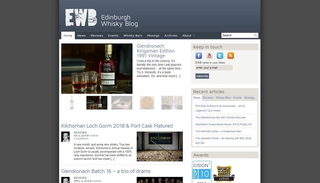 The Edinburgh Whisky Blog