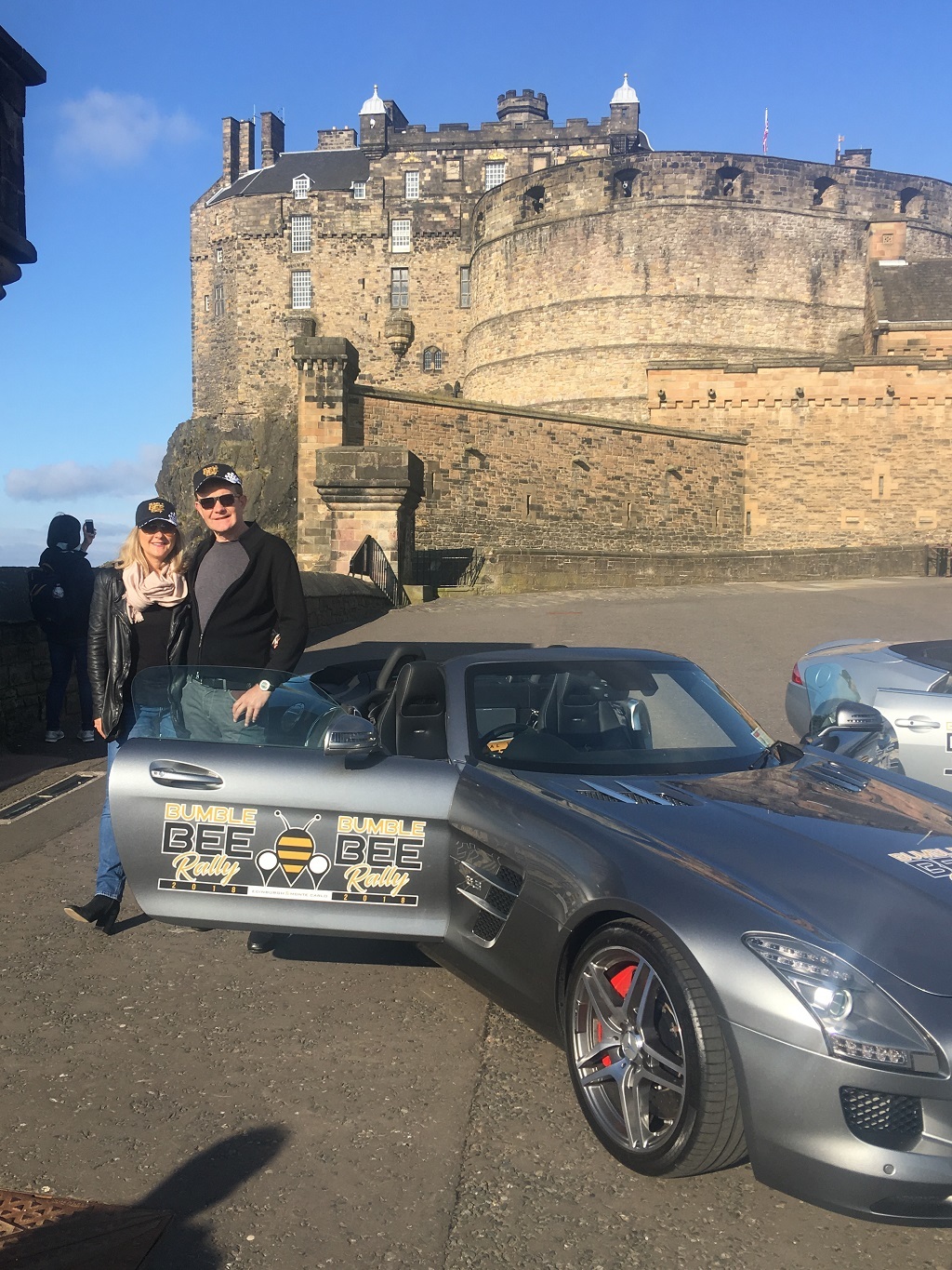 The rally departed from Edinburgh Castle