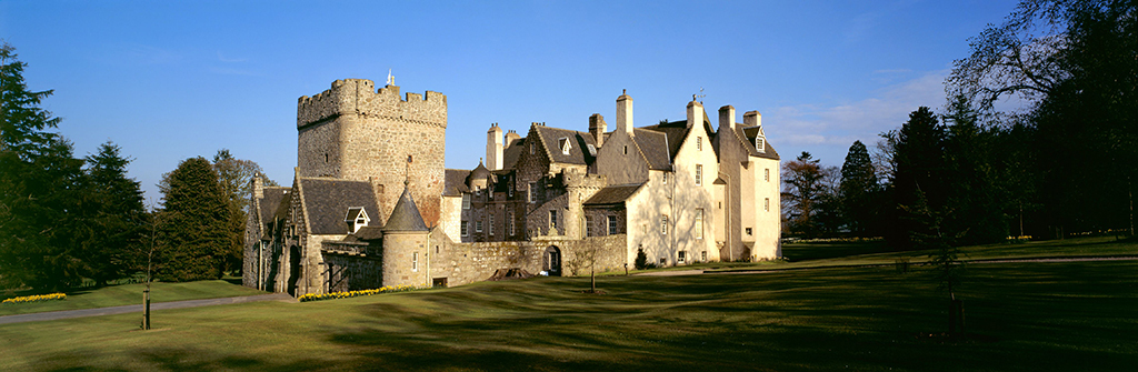 Drum Castle in Aberdeenshire