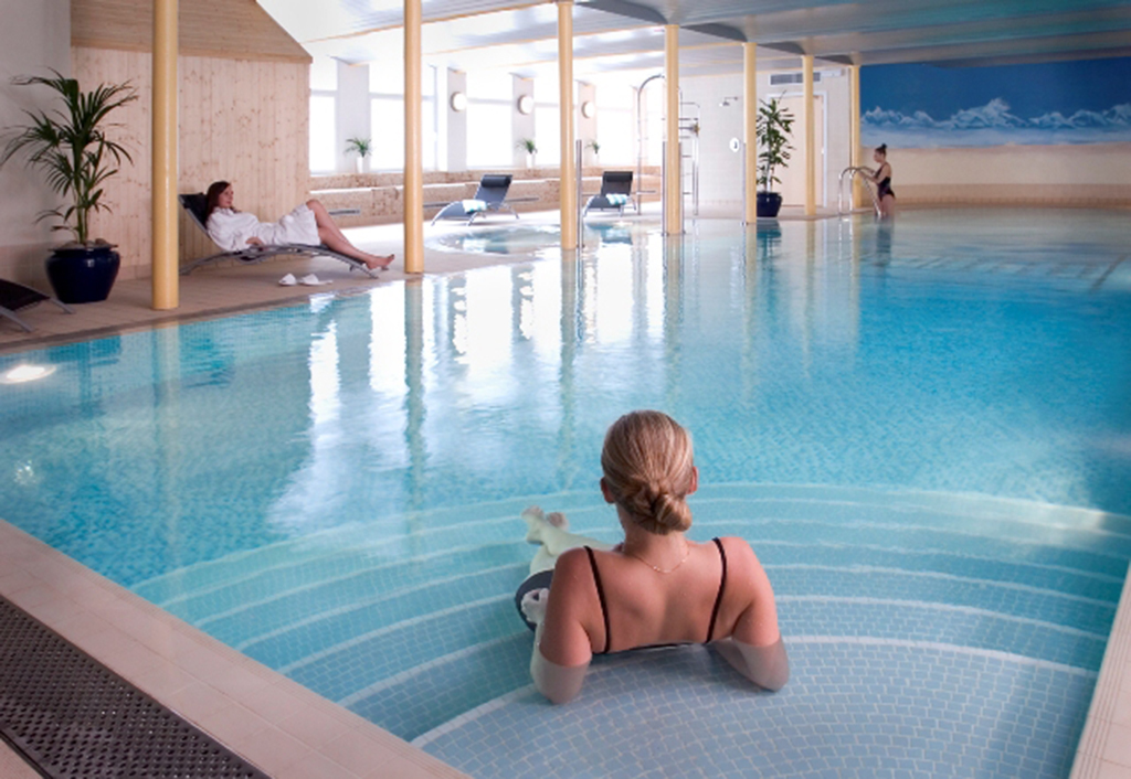 New Lanark Mill Hotel's health and fitness swimming pool