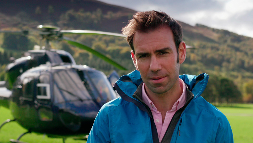 Scotland From The Sky presenter James Crawford
