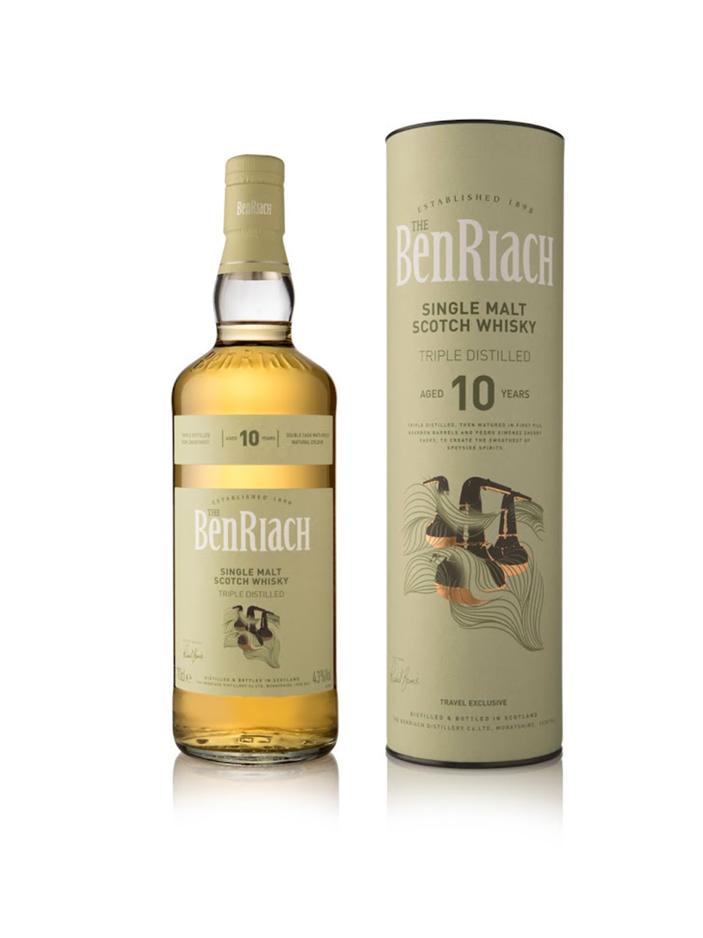 The new Ben Riach Triple Distilled 10 Year