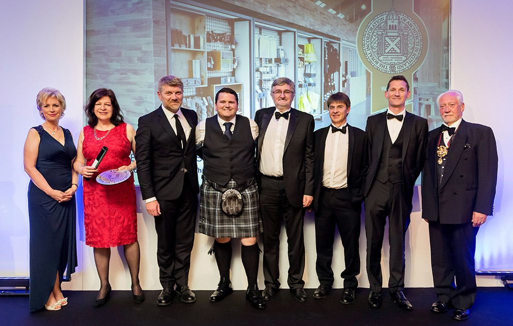 The Royal Incorporation of Architects in Scotland (RIAS) honour the Engine Shed