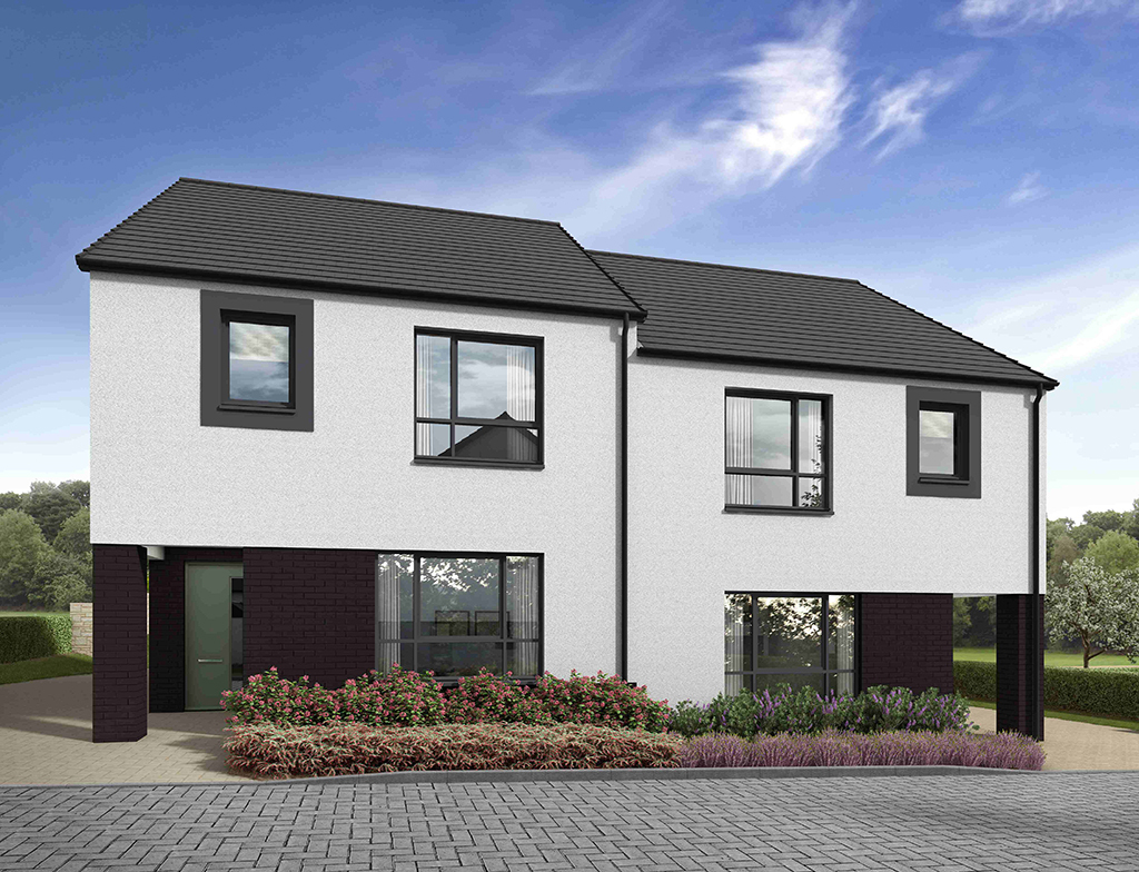 The Bryce semi-detached home, at Buchanan Views, Killearn