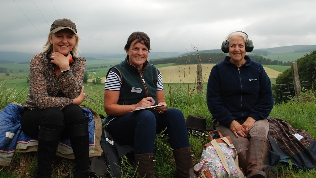 Carol Wallis, Lynne McDonald and Pat Eddie at Douneside House